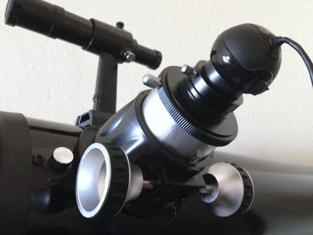How To Use a WebCam With a Telescope