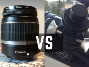 Read more about the article Telescope vs Camera Lens (Astrophotography)