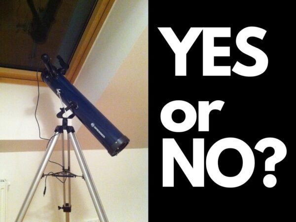 Can I Use My Telescope Through a Window? – NO and YES