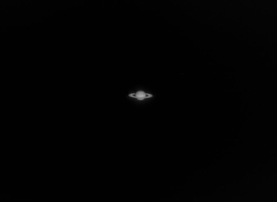 Saturn through 70mm telescope