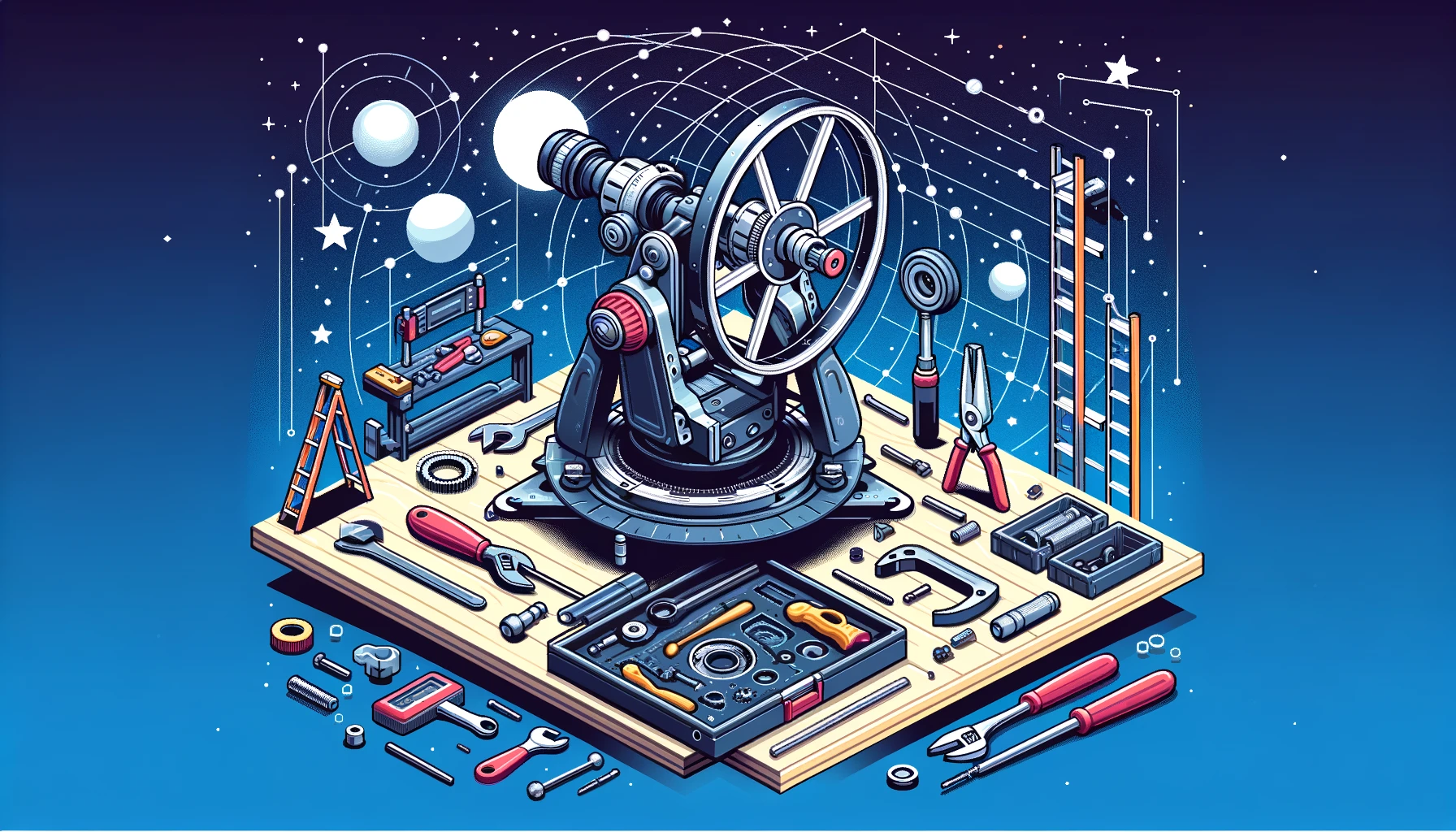 You are currently viewing Step-by-Step Guide: Building and Calibrating Your Own Motorized Equatorial Platform