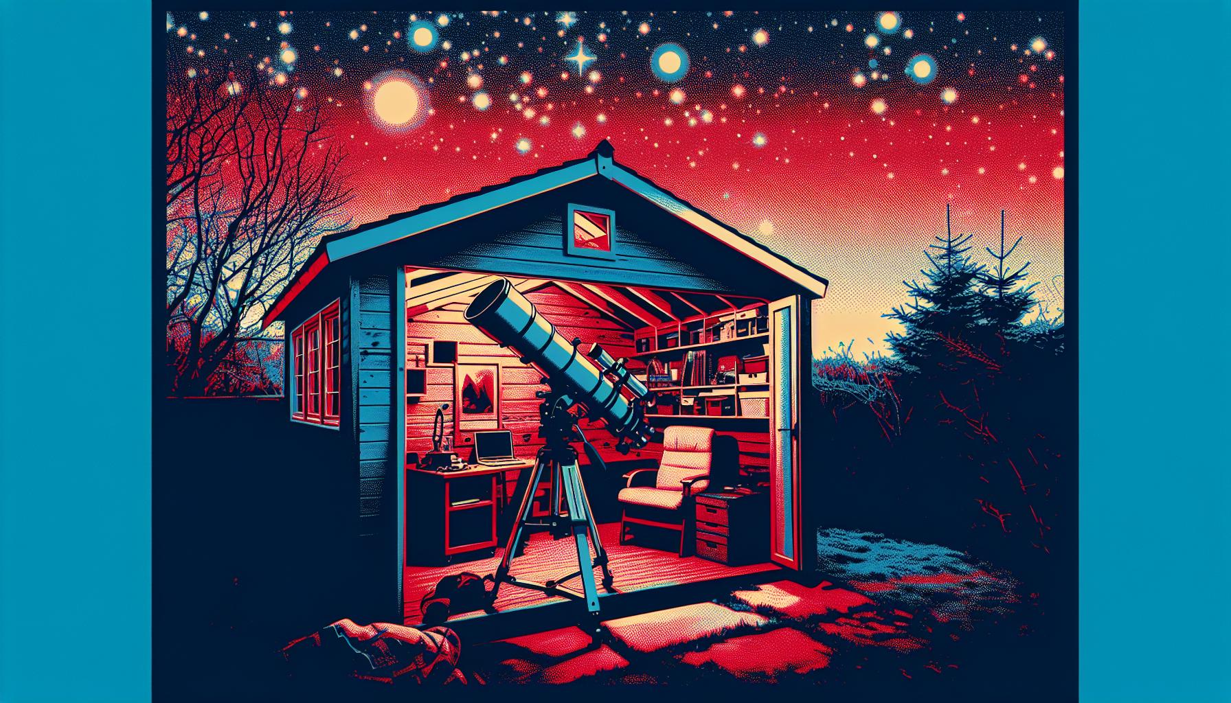 You are currently viewing Transform Your Shed: A Step-by-Step Guide to Creating a Home Observatory