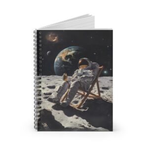 Cosmic Chill – Spiral Notebook