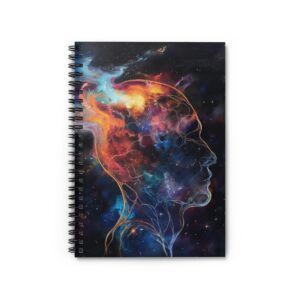 Galaxy Brain – Spiral Notebook
