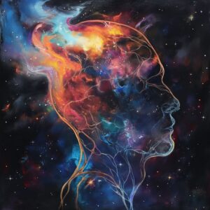 Galaxy Brain – Spiral Notebook