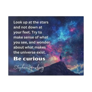 Look Up at the Stars – Canvas