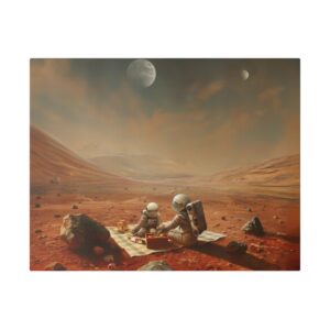 Martian Picnic – Canvas