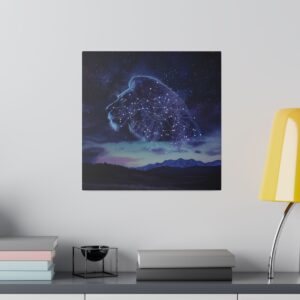 Celestial Orion Lion – Canvas