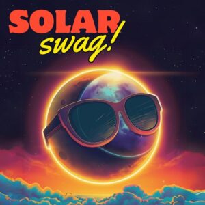 Solar Swag! – Spiral Notebook